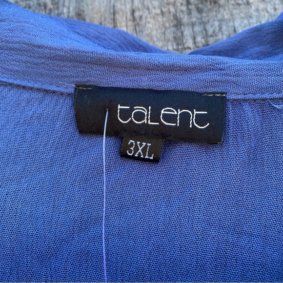 Talent Woman’s Open Tie Blouse - Picture 4 of 7